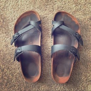 Birkenstock Mayari Sandals, Blk, Size 37 (6 / 6.5)